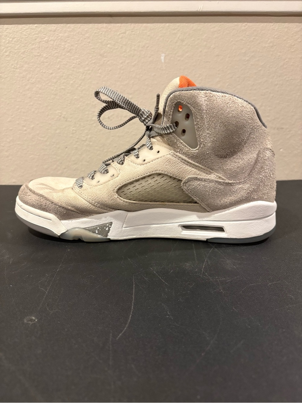 Air Jordan 5 Retro SE Craft Light Orewood Brown FD9222-180 Size 9 Men No Insoles - Picture 3 of 10